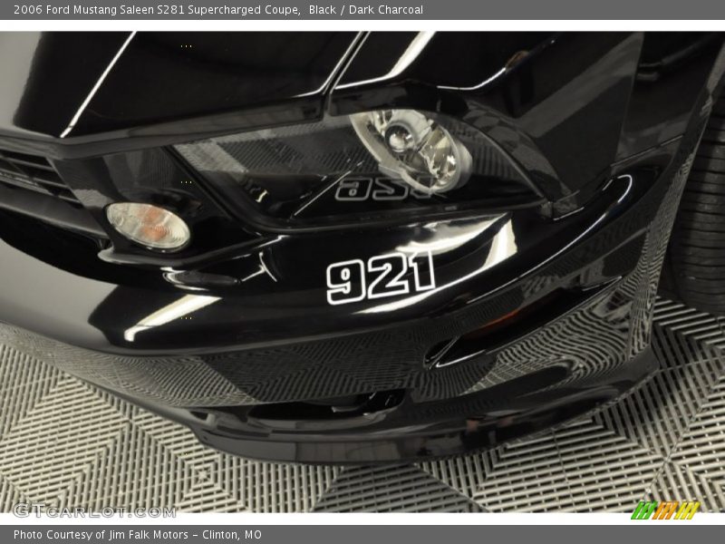 Black / Dark Charcoal 2006 Ford Mustang Saleen S281 Supercharged Coupe