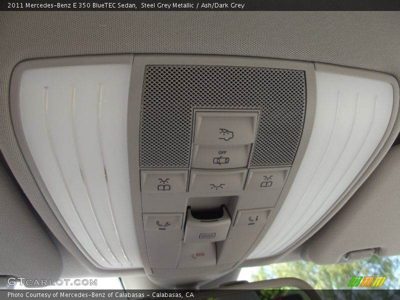 Steel Grey Metallic / Ash/Dark Grey 2011 Mercedes-Benz E 350 BlueTEC Sedan