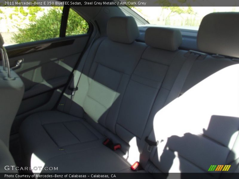 Steel Grey Metallic / Ash/Dark Grey 2011 Mercedes-Benz E 350 BlueTEC Sedan
