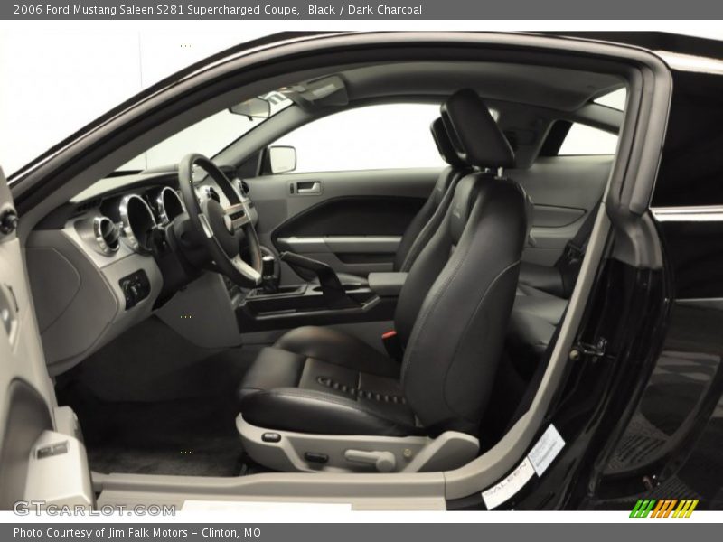  2006 Mustang Saleen S281 Supercharged Coupe Dark Charcoal Interior