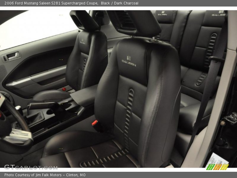 Front Seat of 2006 Mustang Saleen S281 Supercharged Coupe