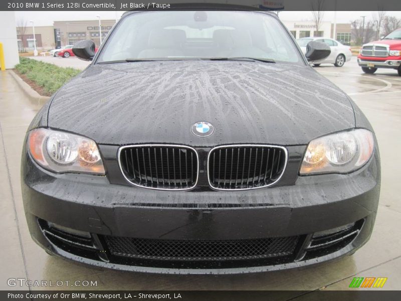 Jet Black / Taupe 2010 BMW 1 Series 128i Convertible