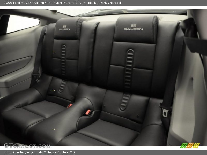 Rear Seat of 2006 Mustang Saleen S281 Supercharged Coupe