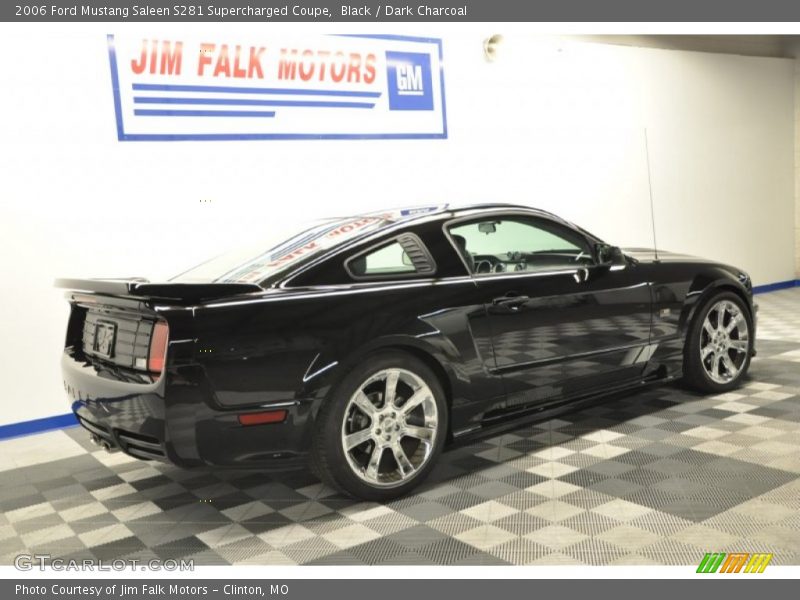Black / Dark Charcoal 2006 Ford Mustang Saleen S281 Supercharged Coupe