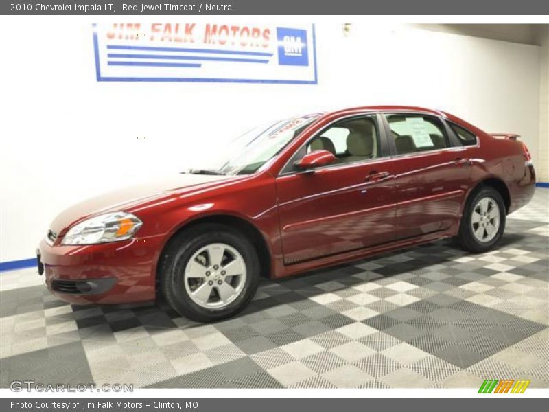 Red Jewel Tintcoat / Neutral 2010 Chevrolet Impala LT