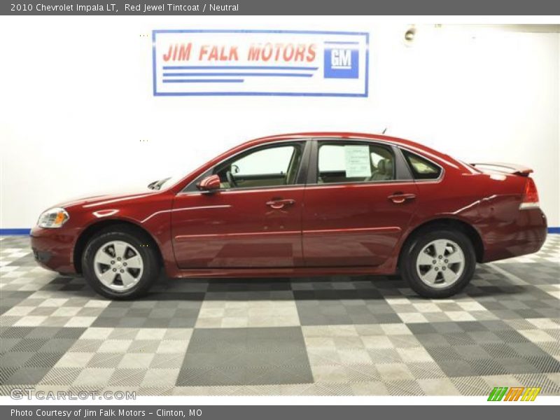 Red Jewel Tintcoat / Neutral 2010 Chevrolet Impala LT