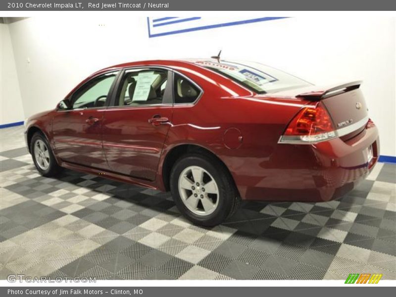 Red Jewel Tintcoat / Neutral 2010 Chevrolet Impala LT