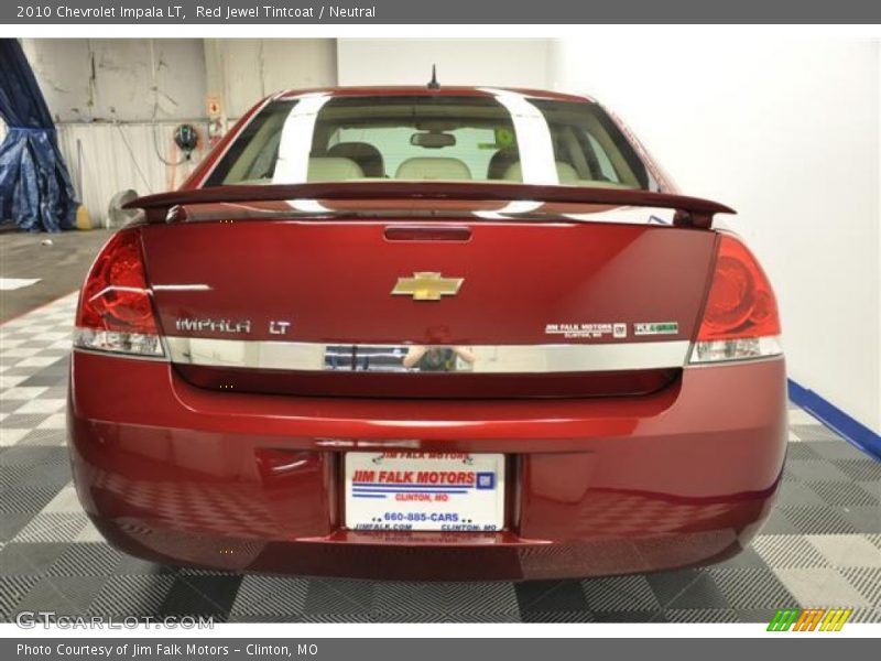 Red Jewel Tintcoat / Neutral 2010 Chevrolet Impala LT