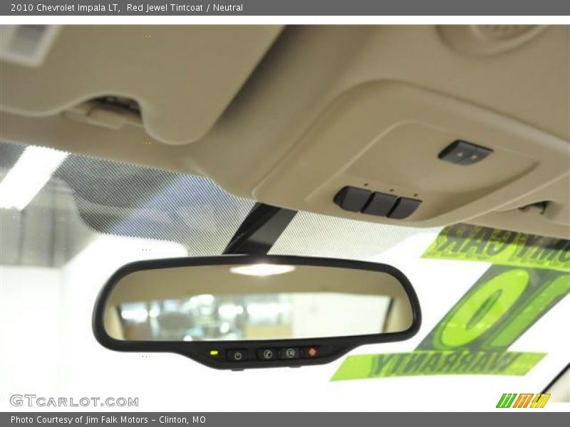 Red Jewel Tintcoat / Neutral 2010 Chevrolet Impala LT