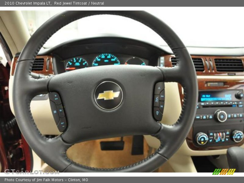 Red Jewel Tintcoat / Neutral 2010 Chevrolet Impala LT