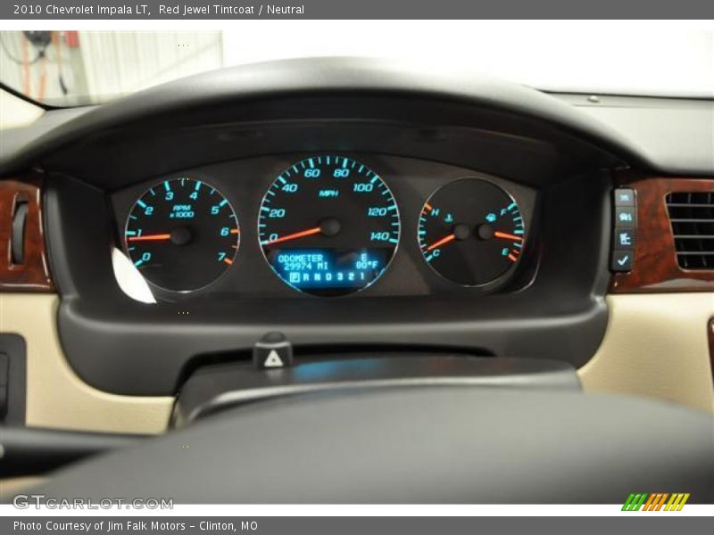 Red Jewel Tintcoat / Neutral 2010 Chevrolet Impala LT