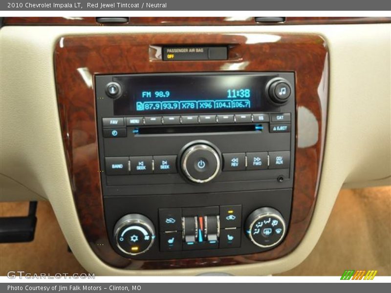 Red Jewel Tintcoat / Neutral 2010 Chevrolet Impala LT