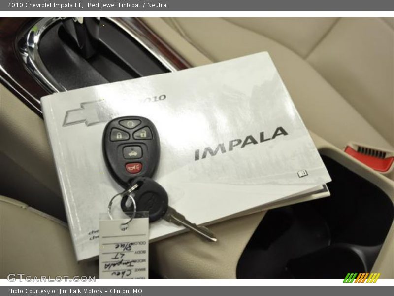 Red Jewel Tintcoat / Neutral 2010 Chevrolet Impala LT