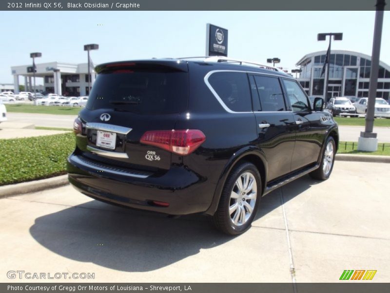 Black Obsidian / Graphite 2012 Infiniti QX 56