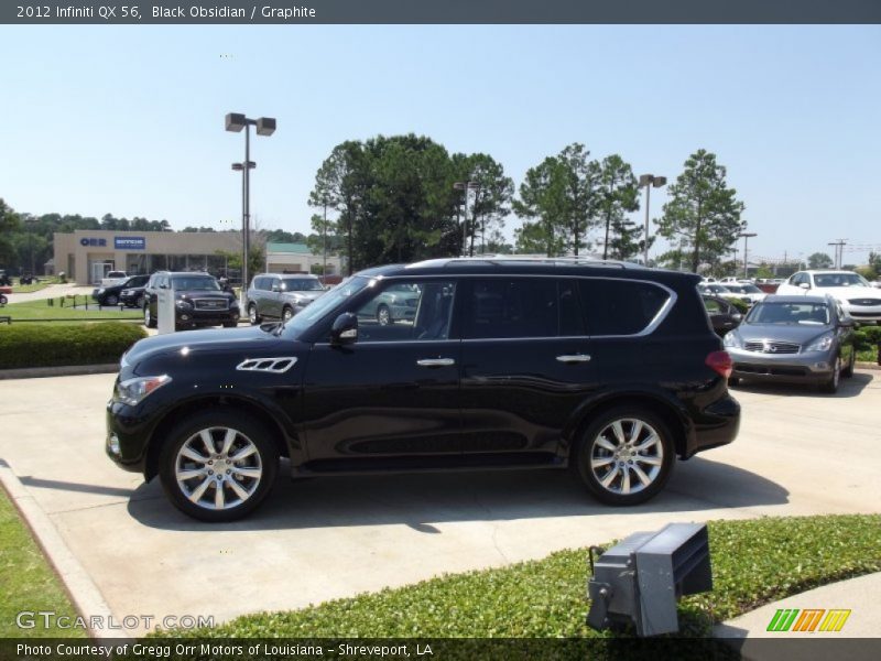 Black Obsidian / Graphite 2012 Infiniti QX 56