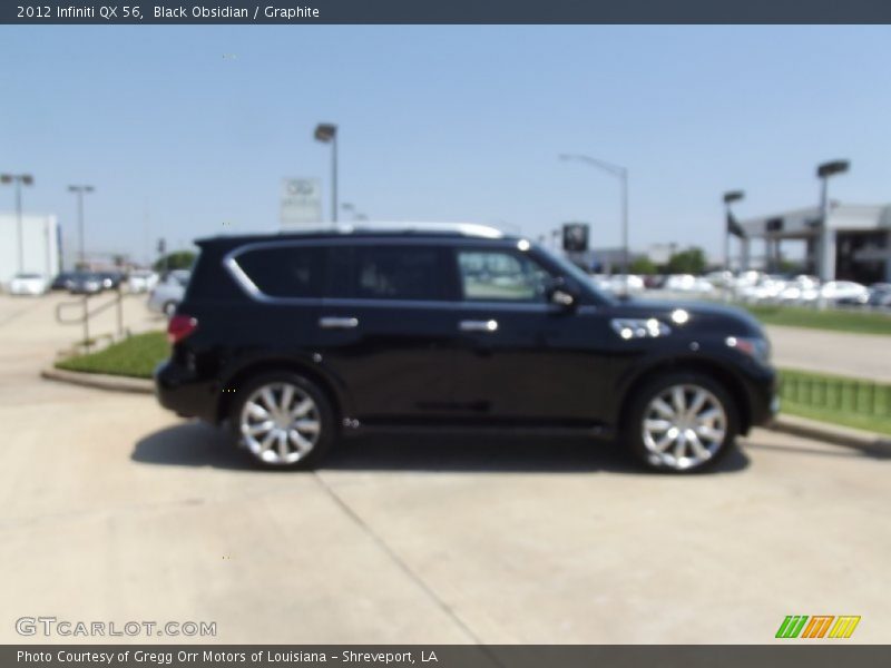 Black Obsidian / Graphite 2012 Infiniti QX 56