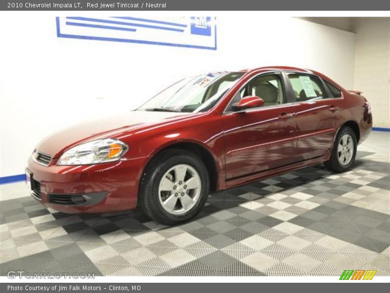 Red Jewel Tintcoat / Neutral 2010 Chevrolet Impala LT