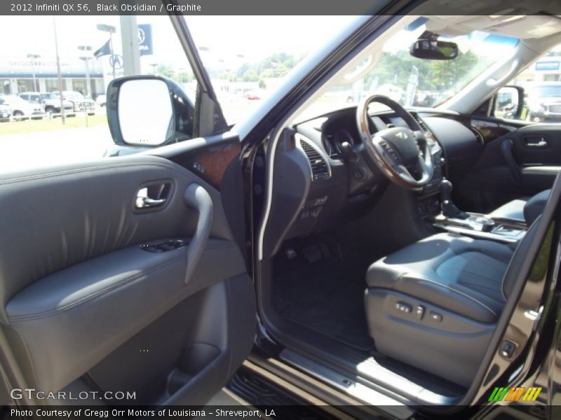 Black Obsidian / Graphite 2012 Infiniti QX 56