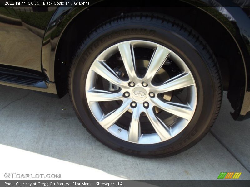 Black Obsidian / Graphite 2012 Infiniti QX 56