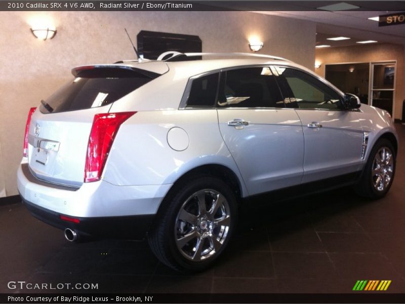Radiant Silver / Ebony/Titanium 2010 Cadillac SRX 4 V6 AWD