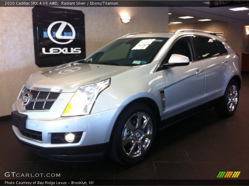 Radiant Silver / Ebony/Titanium 2010 Cadillac SRX 4 V6 AWD