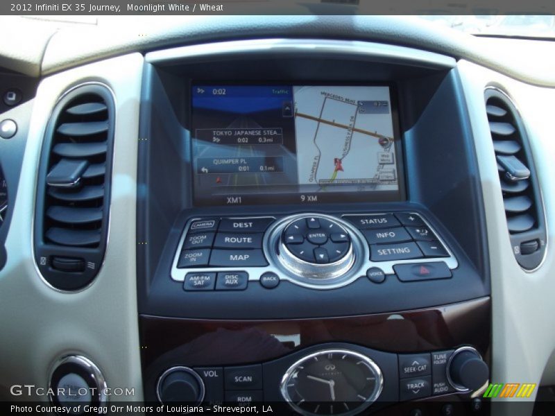 Moonlight White / Wheat 2012 Infiniti EX 35 Journey