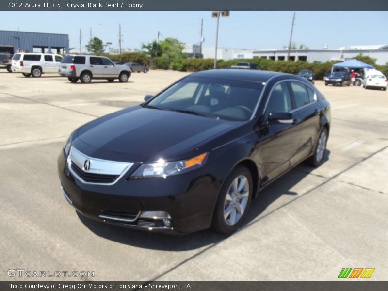 Crystal Black Pearl / Ebony 2012 Acura TL 3.5