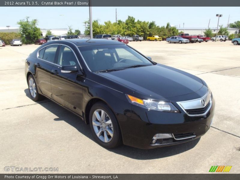 Crystal Black Pearl / Ebony 2012 Acura TL 3.5