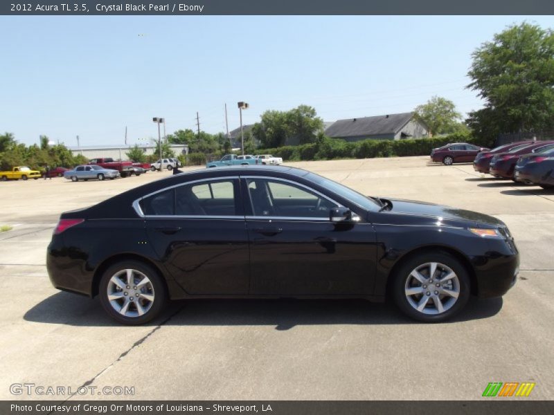 Crystal Black Pearl / Ebony 2012 Acura TL 3.5