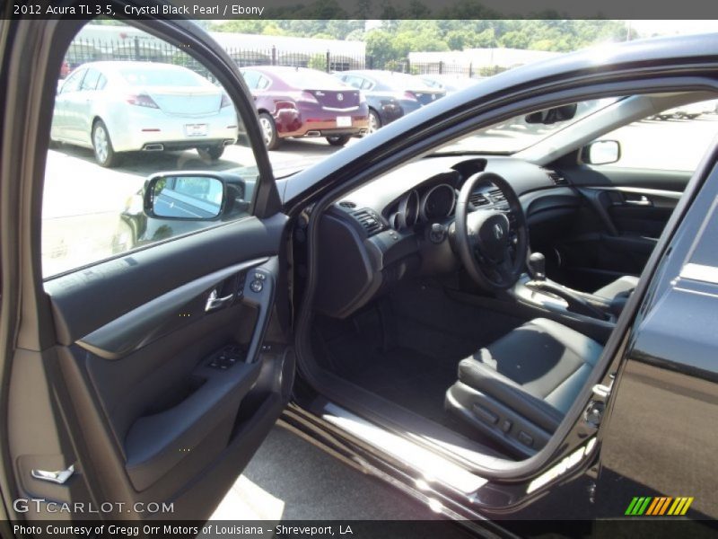 Crystal Black Pearl / Ebony 2012 Acura TL 3.5