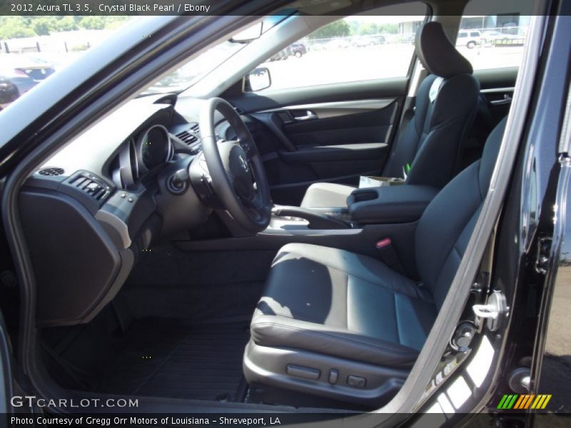 Crystal Black Pearl / Ebony 2012 Acura TL 3.5
