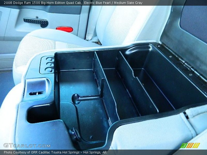 Electric Blue Pearl / Medium Slate Gray 2008 Dodge Ram 1500 Big Horn Edition Quad Cab