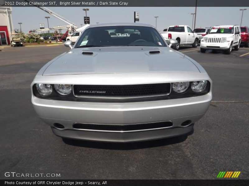 Bright Silver Metallic / Dark Slate Gray 2012 Dodge Challenger SXT