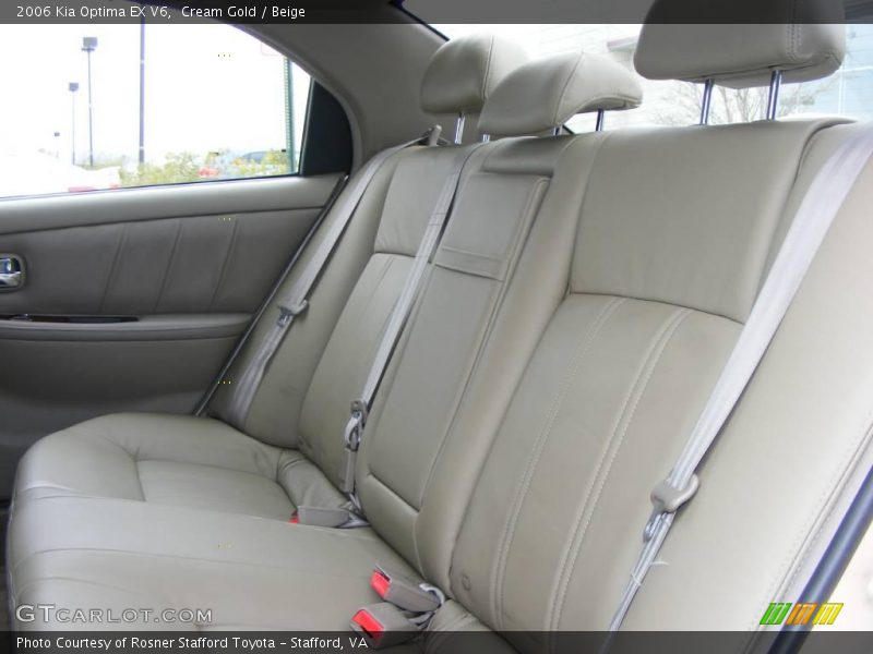 Cream Gold / Beige 2006 Kia Optima EX V6