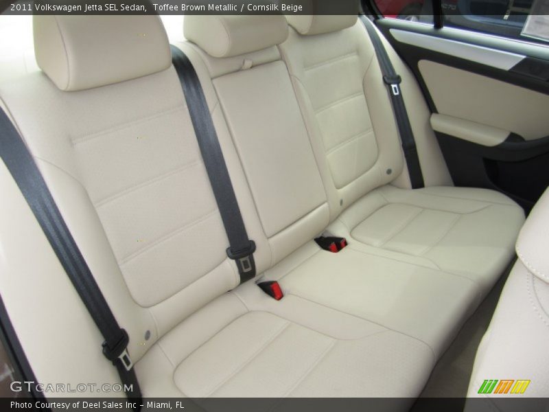 Rear Seat of 2011 Jetta SEL Sedan