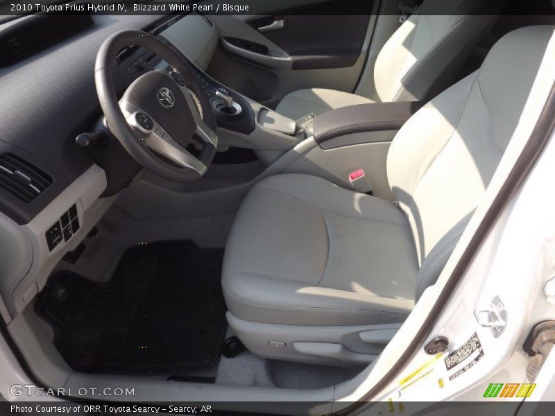 Blizzard White Pearl / Bisque 2010 Toyota Prius Hybrid IV