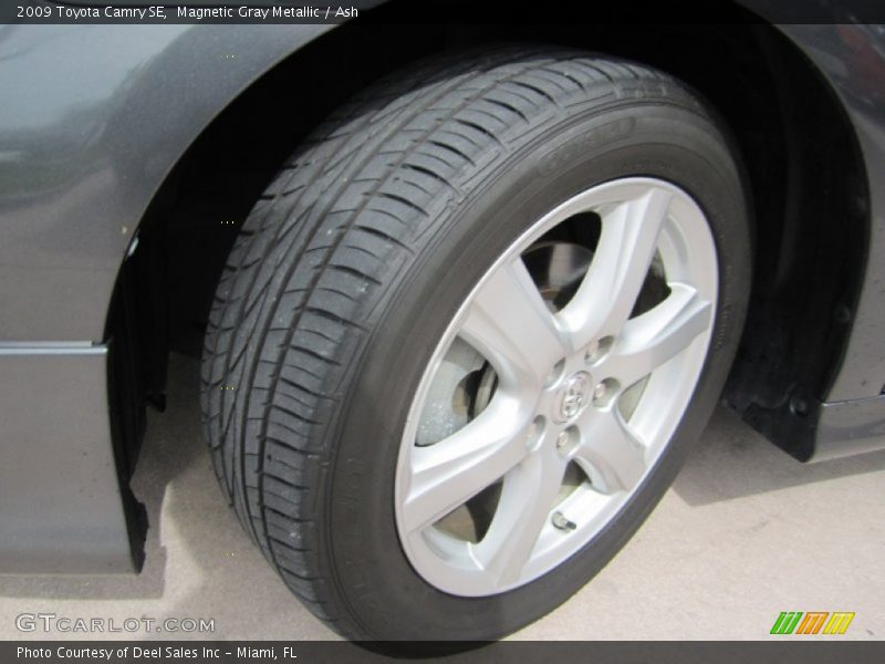Magnetic Gray Metallic / Ash 2009 Toyota Camry SE