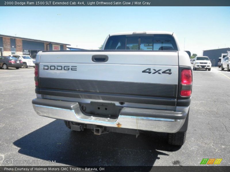 Light Driftwood Satin Glow / Mist Gray 2000 Dodge Ram 1500 SLT Extended Cab 4x4