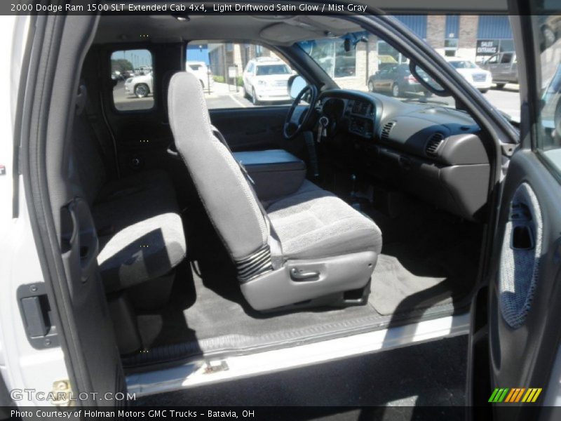 Light Driftwood Satin Glow / Mist Gray 2000 Dodge Ram 1500 SLT Extended Cab 4x4