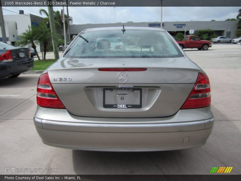 Pewter Metallic / Charcoal 2005 Mercedes-Benz E 320 Sedan
