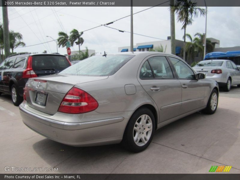 Pewter Metallic / Charcoal 2005 Mercedes-Benz E 320 Sedan