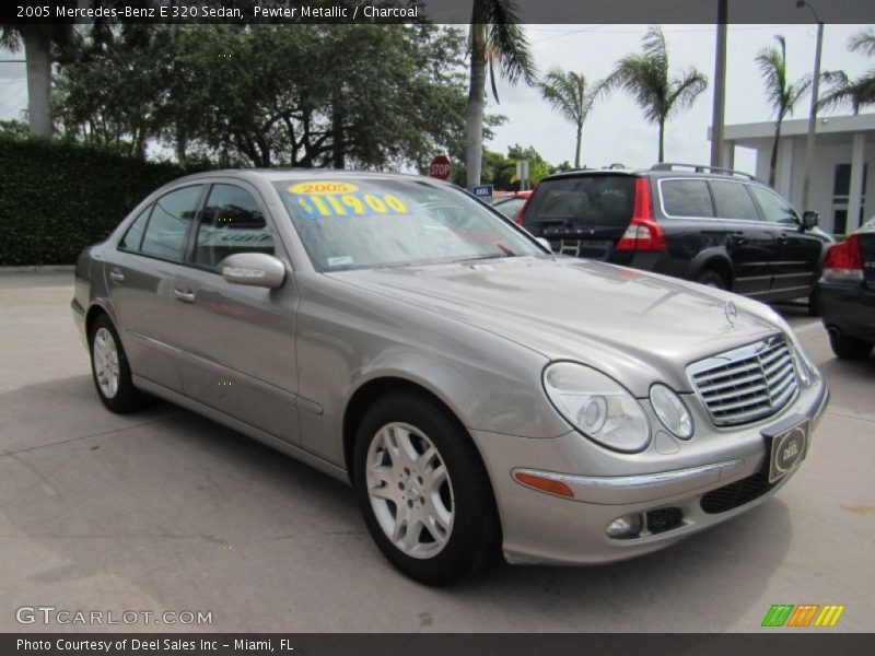 Pewter Metallic / Charcoal 2005 Mercedes-Benz E 320 Sedan