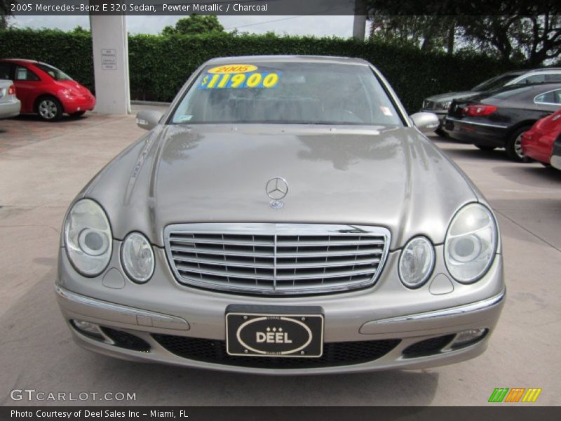 Pewter Metallic / Charcoal 2005 Mercedes-Benz E 320 Sedan