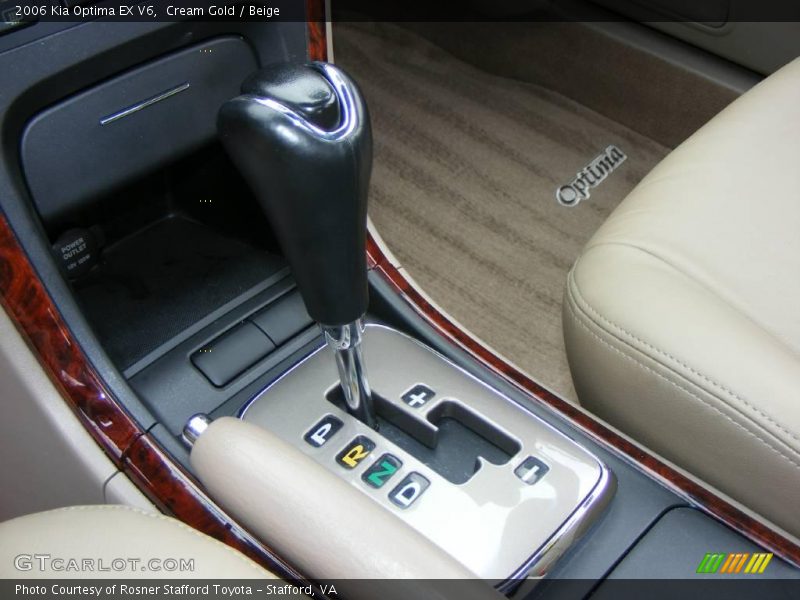 Cream Gold / Beige 2006 Kia Optima EX V6
