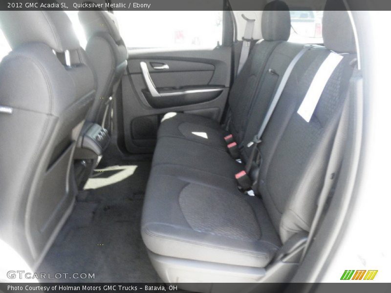 Quicksilver Metallic / Ebony 2012 GMC Acadia SL