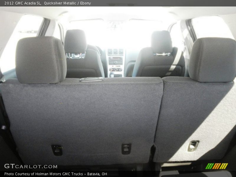 Quicksilver Metallic / Ebony 2012 GMC Acadia SL