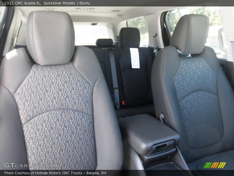 Quicksilver Metallic / Ebony 2012 GMC Acadia SL