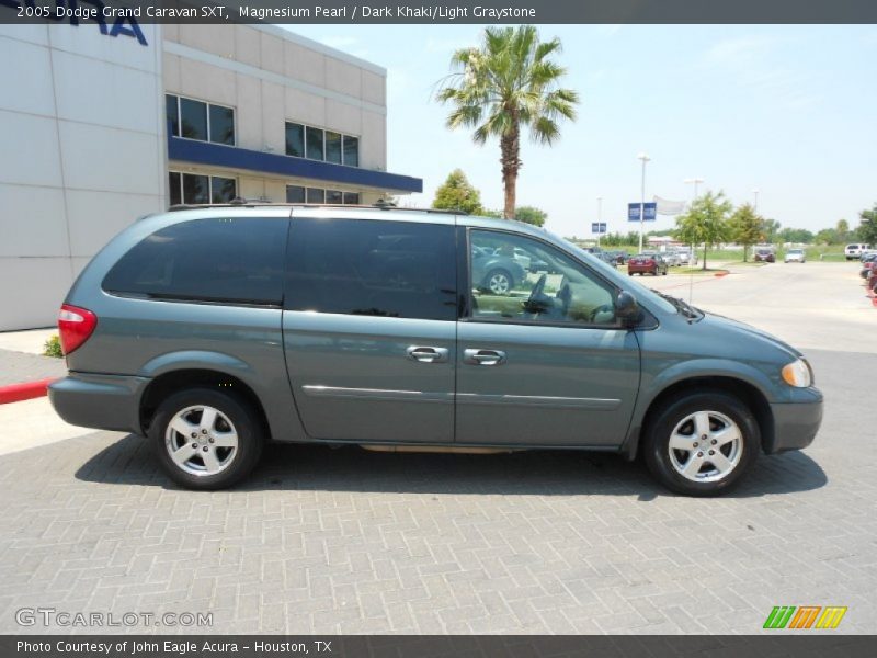 Magnesium Pearl / Dark Khaki/Light Graystone 2005 Dodge Grand Caravan SXT