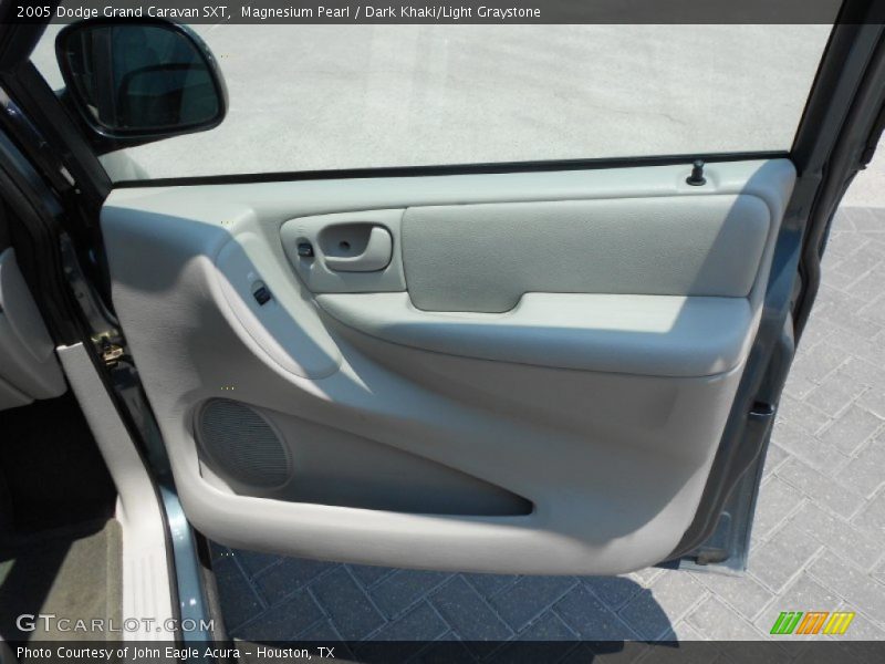 Magnesium Pearl / Dark Khaki/Light Graystone 2005 Dodge Grand Caravan SXT
