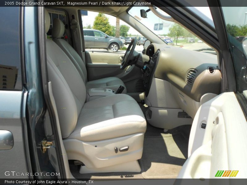 Magnesium Pearl / Dark Khaki/Light Graystone 2005 Dodge Grand Caravan SXT